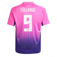 Maglia Calcio Germania Niclas Fullkrug #9 Seconda Divisa Europei 2024 Manica Corta